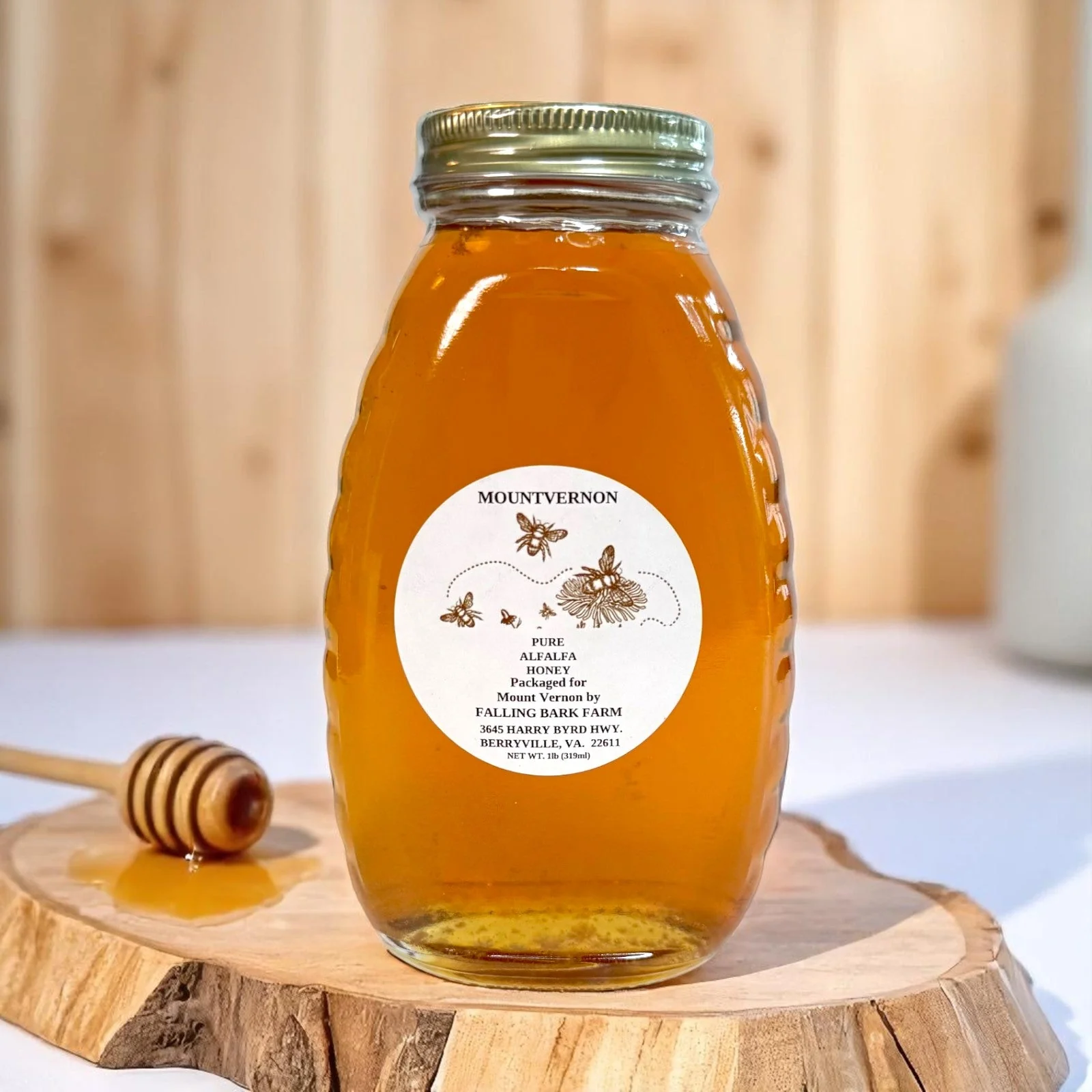 Virginia Alfalfa Infused Honey - Image 2
