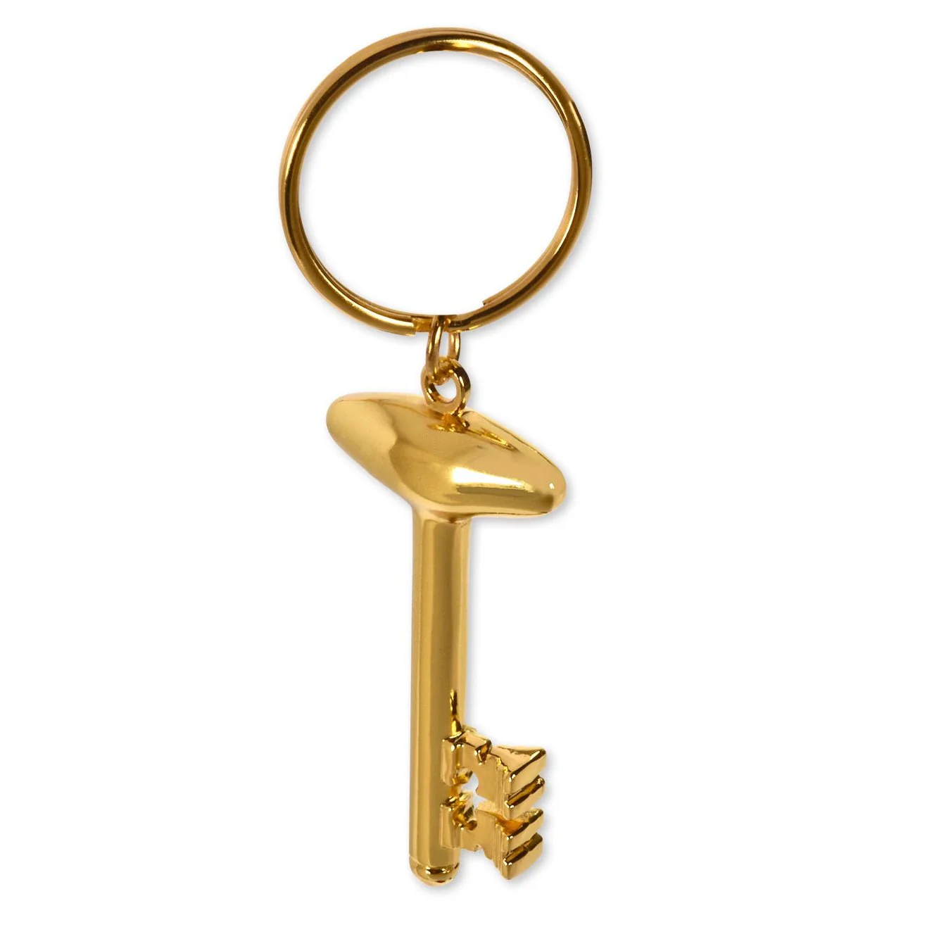 Bastille Key - Gold Tone Key Chain