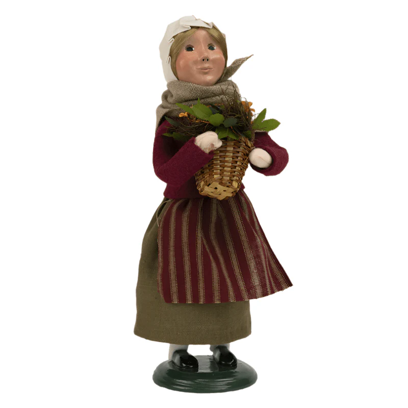 Byers' Choice Pilgrim Girl Caroler