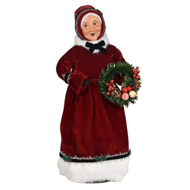 Byers’ Choice Regal Santa & Regal Mrs. Claus - Image 7