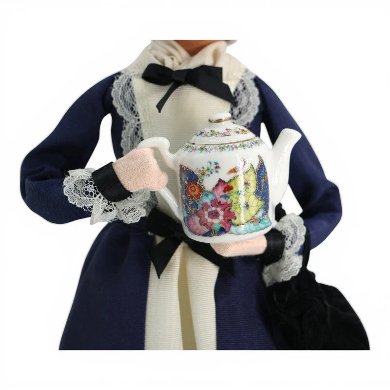 Byers' Choice Martha in Navy Caroler - Image 4