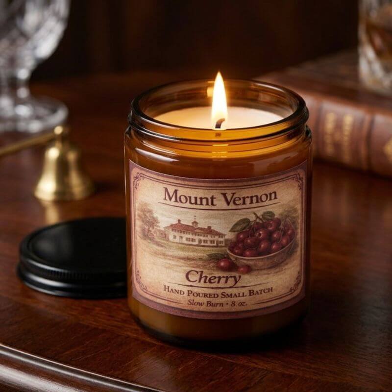 Mount Vernon Cherry Candle