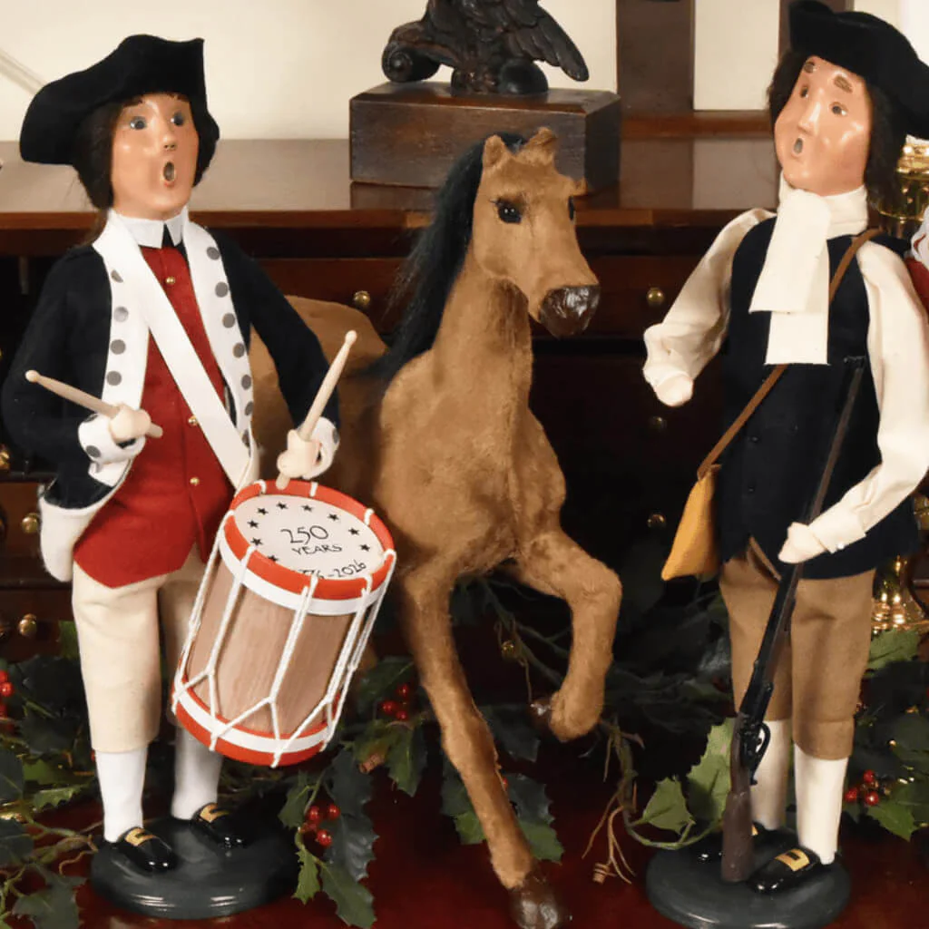 Byers' Choice Revolutionary Drummer 1776 Caroler - Image 2