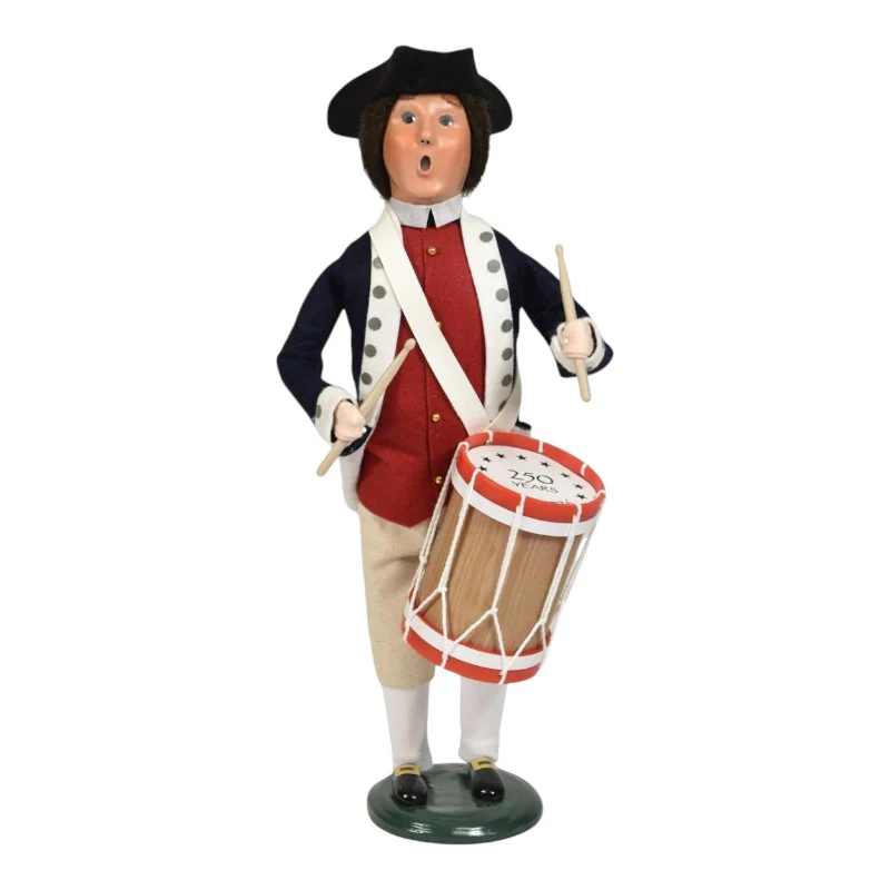 Byers' Choice Revolutionary Drummer 1776 Caroler - Image 7