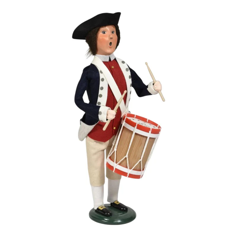 Byers' Choice Revolutionary Drummer 1776 Caroler - Image 8