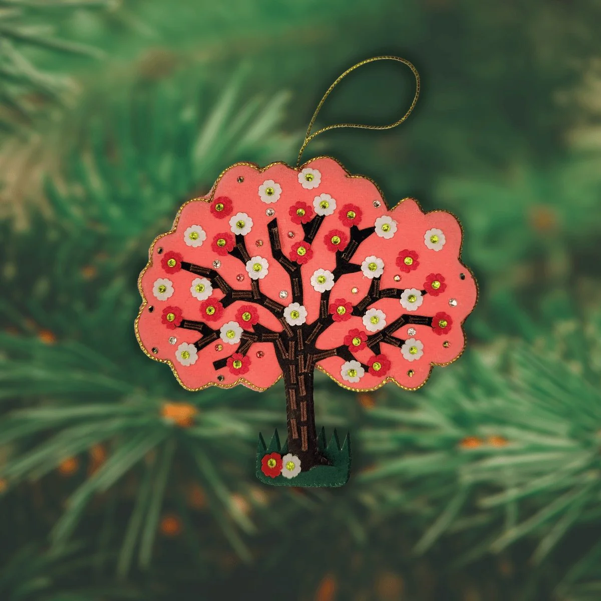 Cherry Blossom Tree Ornament - Image 2