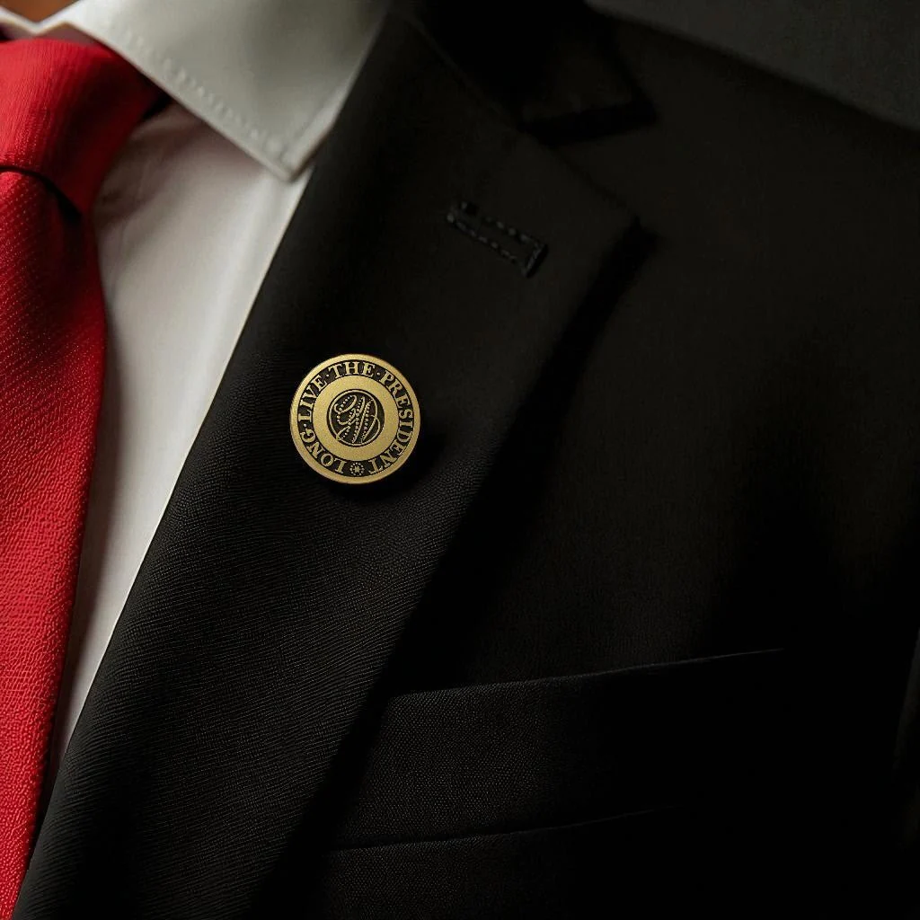 George Washington Inaugural Button- Long Live - Image 2