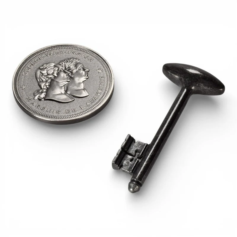 Bastille Key & Coin Set – George Washington Historical Collectible - Image 2