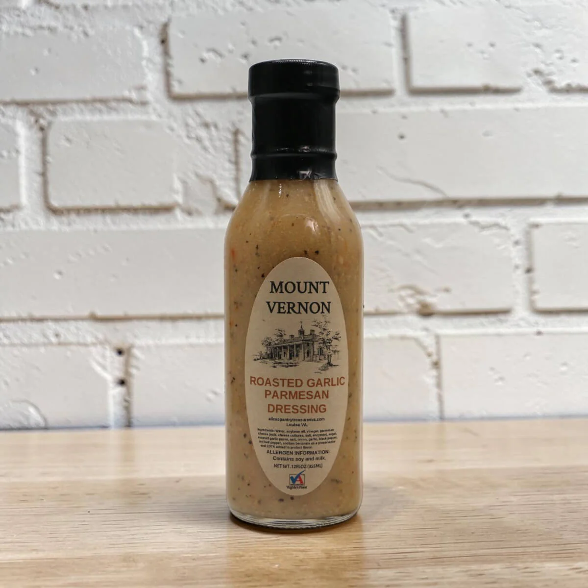 Mount Vernon Roasted Garlic Parmesan Dressing - Image 2