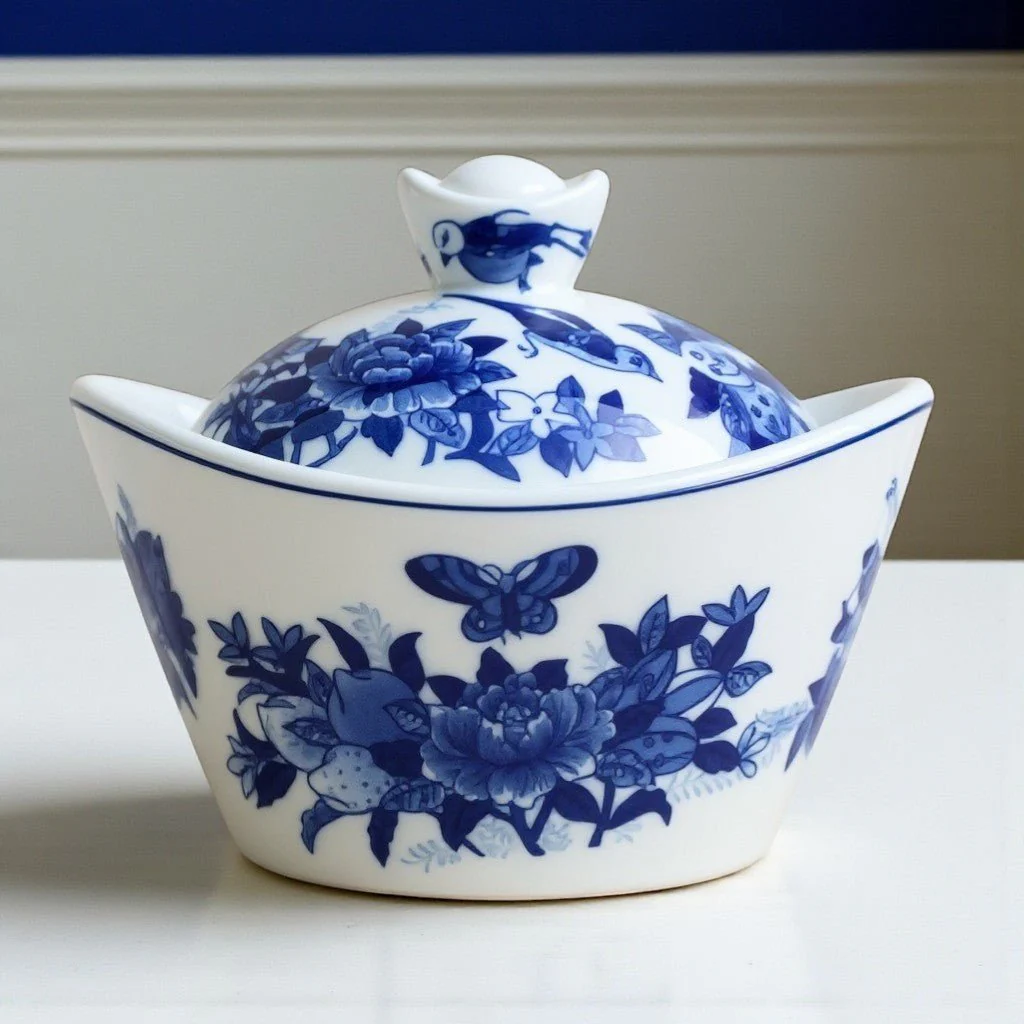 Blue & White Ingot Box - Image 2