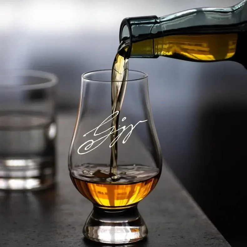 George Washington Signature Glencairn Whiskey Glass