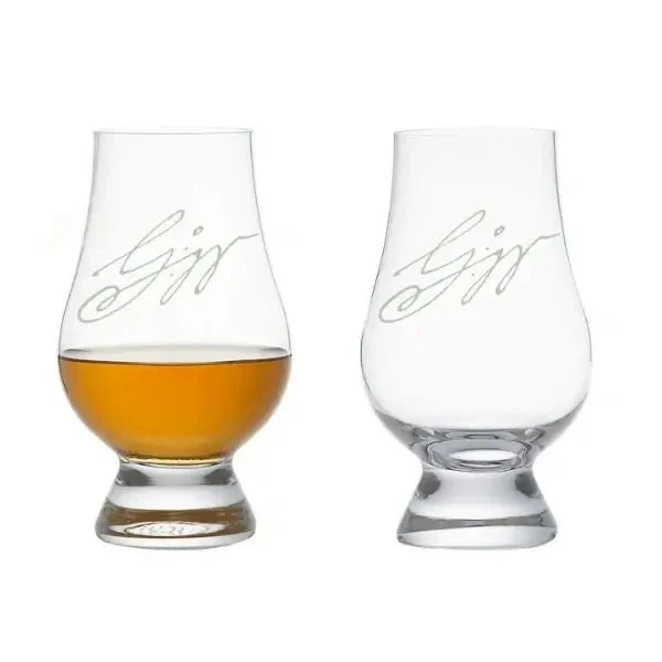 George Washington Signature Glencairn Whiskey Glass - Image 2