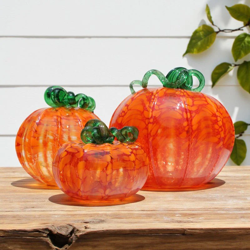 Luke Adams Orange Foliage Pumpkin- Assorted Sizes