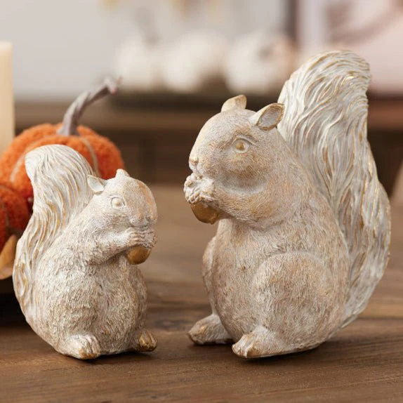Squirrel Figurine- Assorted Sizes