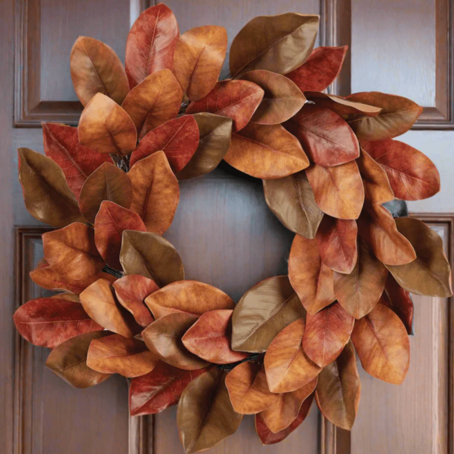 Magnolia Leaf Wreath – 24"