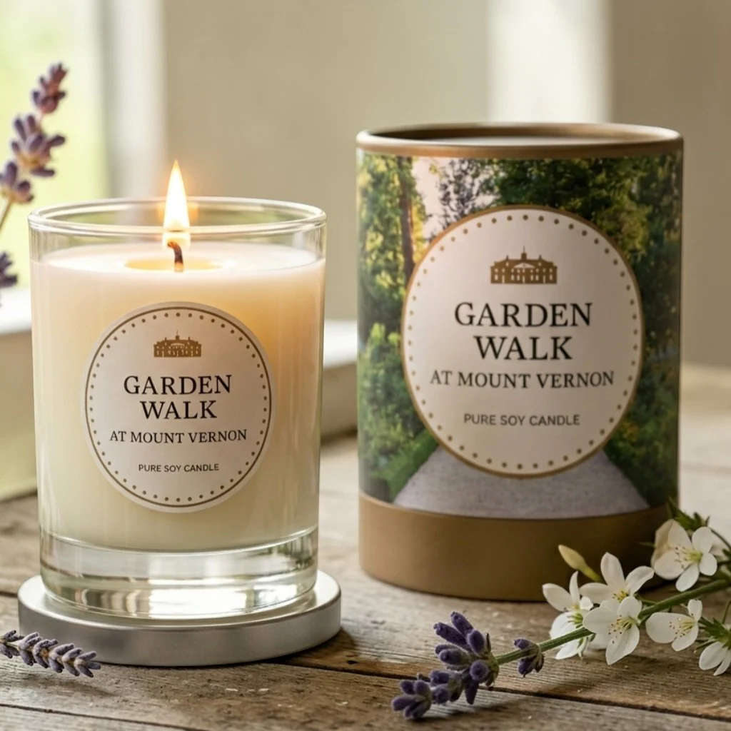 Mount Vernon Garden Walk Candle - Image 4