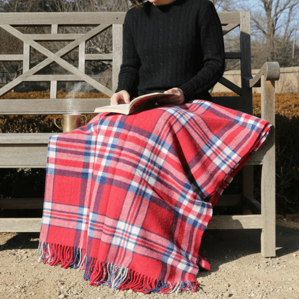 Mount Vernon 1776 Independence Tartan Blanket - Image 3