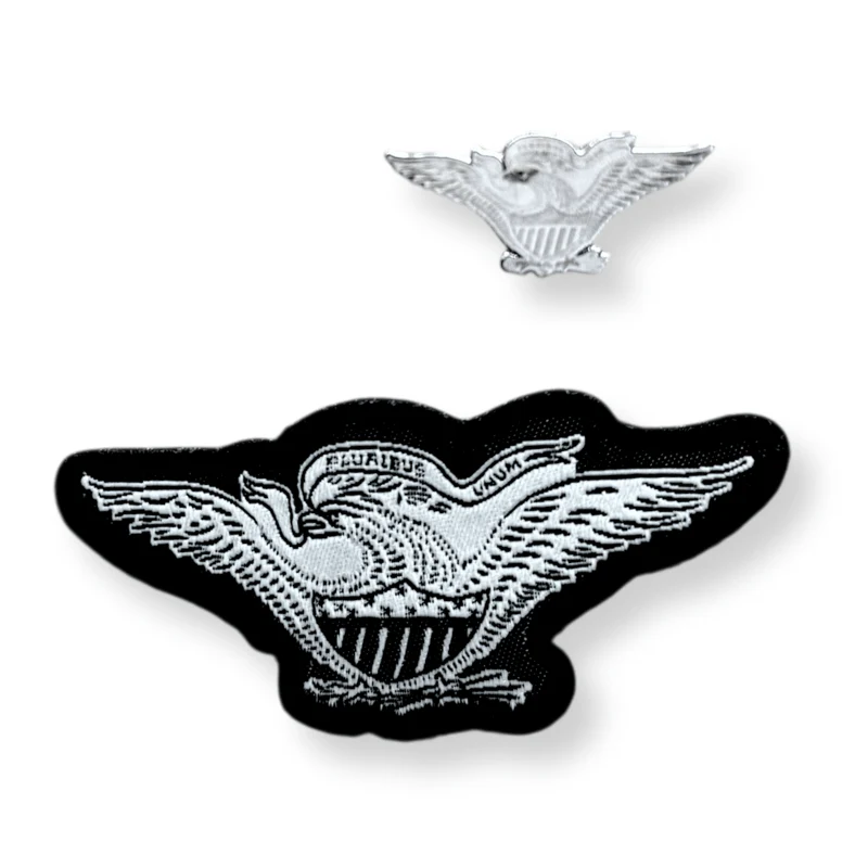 American Eagle Patch and Lapel Pin