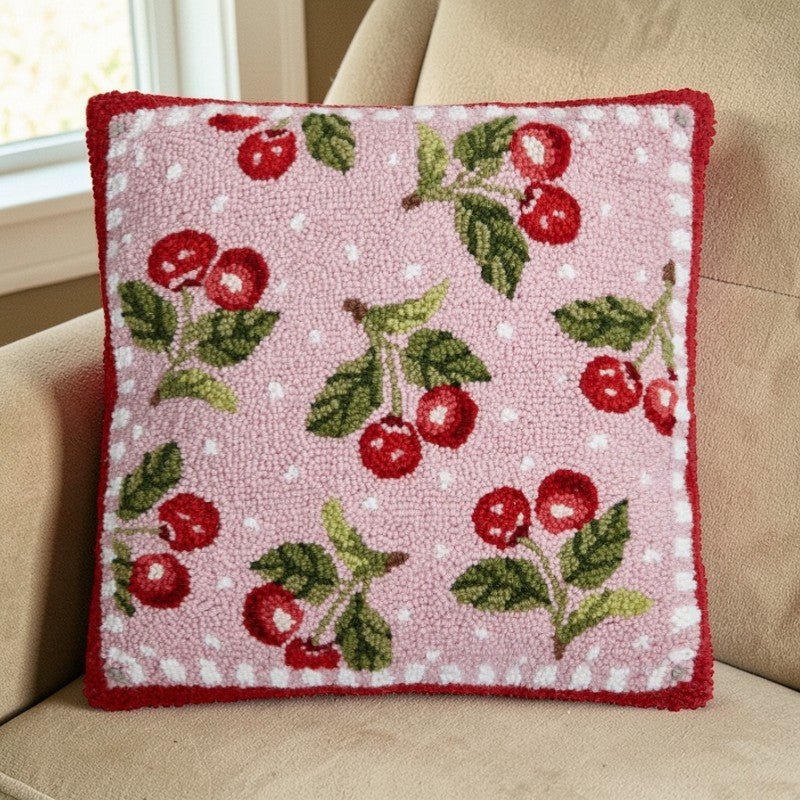 Sweet Cherry Hook Pillow