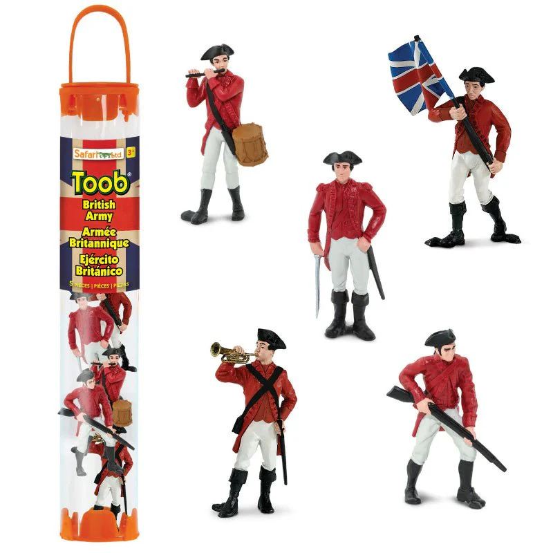 American Revolution British Soldiers Miniatures - Image 2