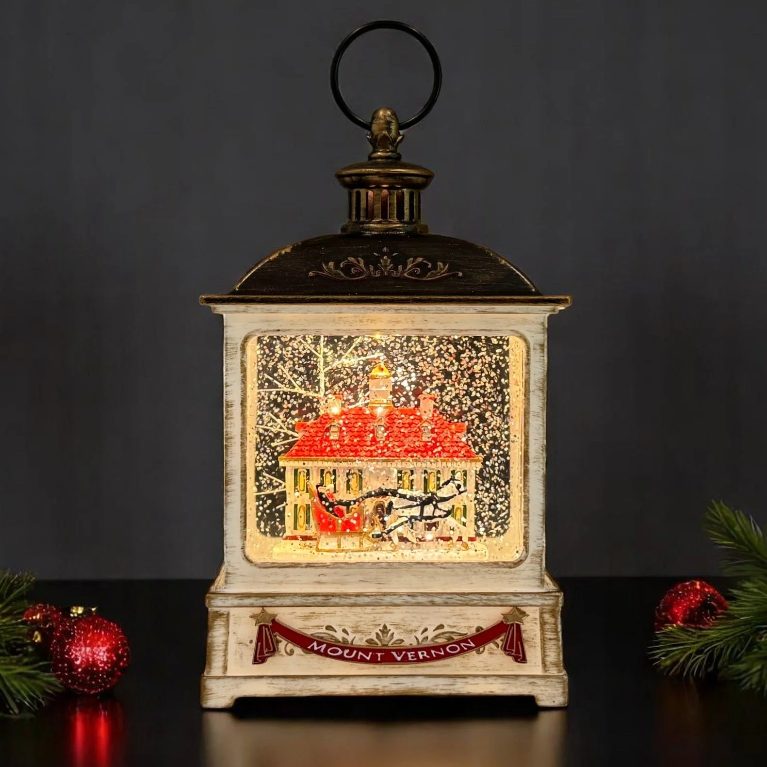 Mount Vernon Carriage Ride Water Lantern - Image 2
