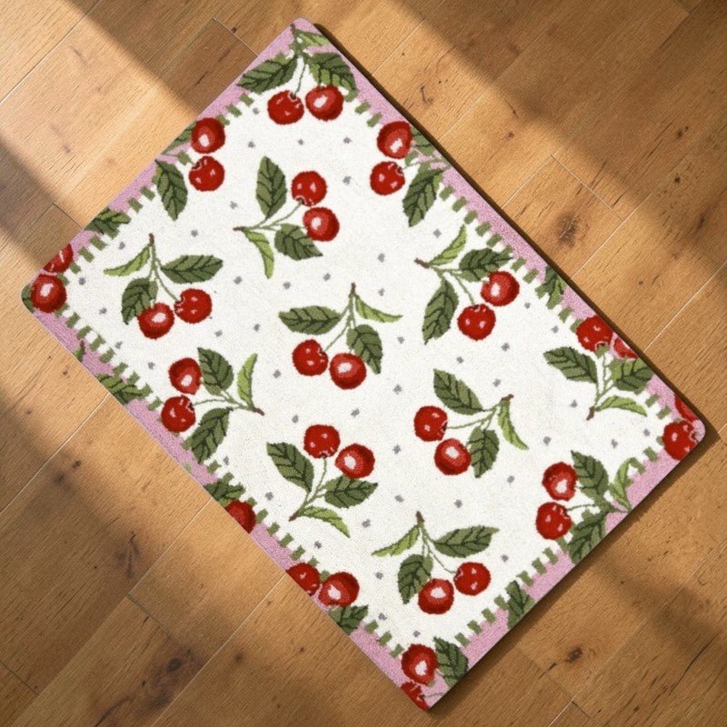 Sweet Cherry Wool Rug – 27” x 40