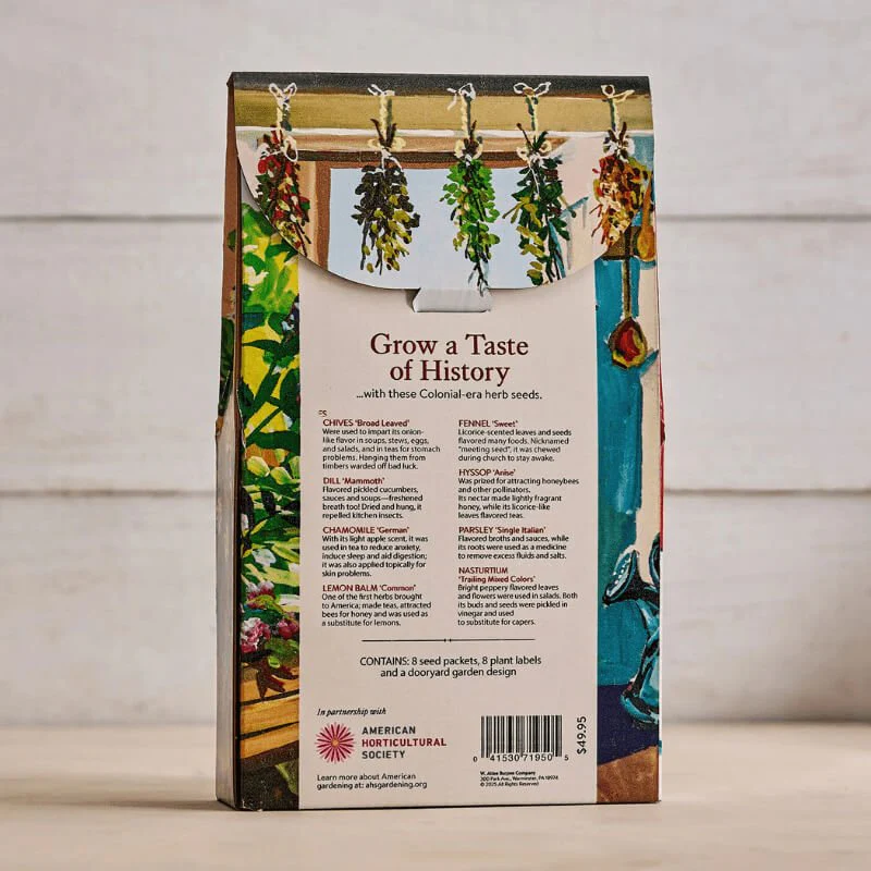 Colonial Dooryard Herb Garden Seed Kit – America’s 250th Anniversary - Image 3