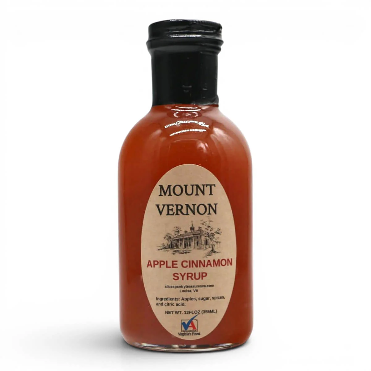 Mount Vernon Apple Cinnamon Syrup