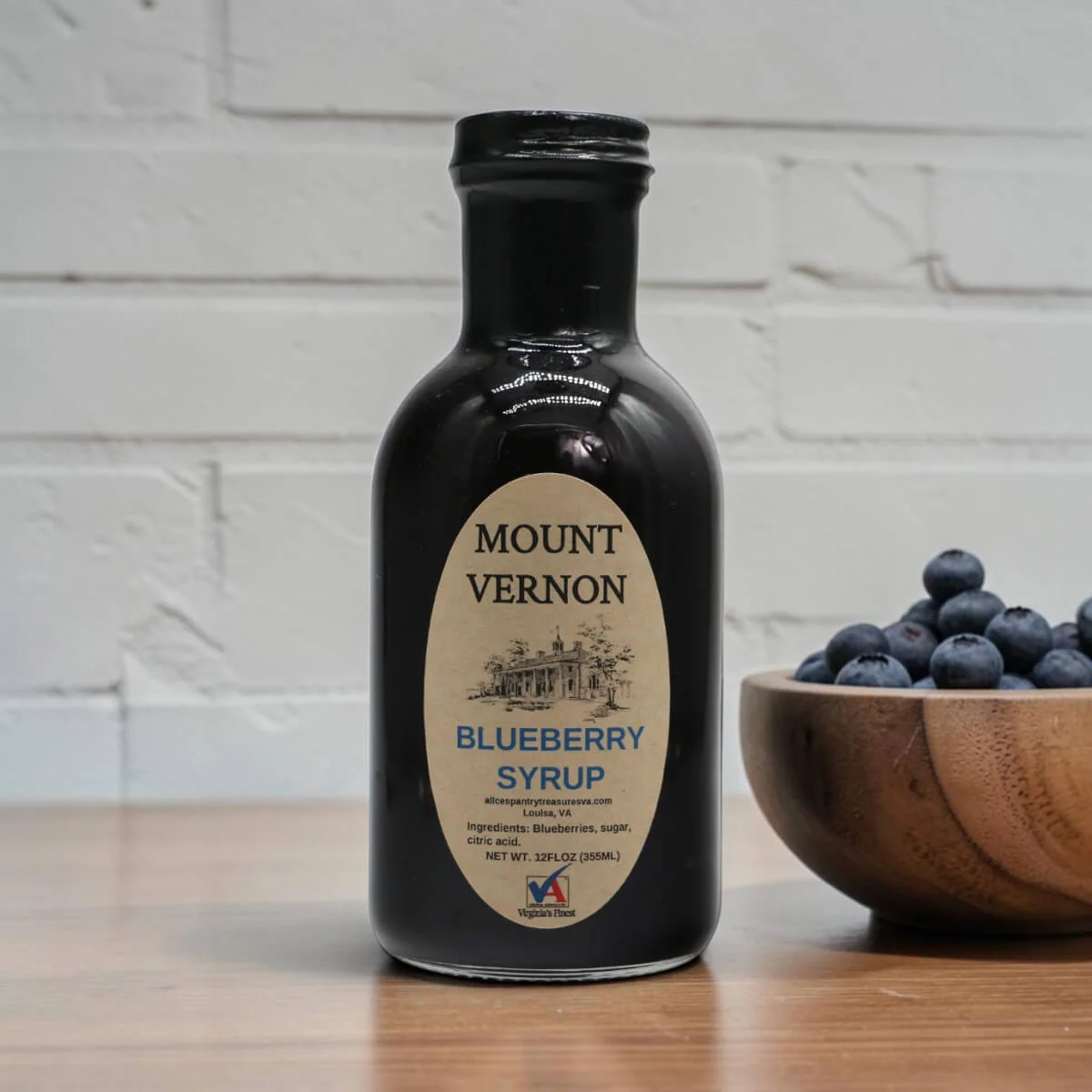 Mount Vernon Blueberry Syrup