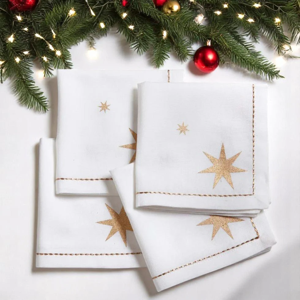 Starlight Cocktail Napkins – Set of 4