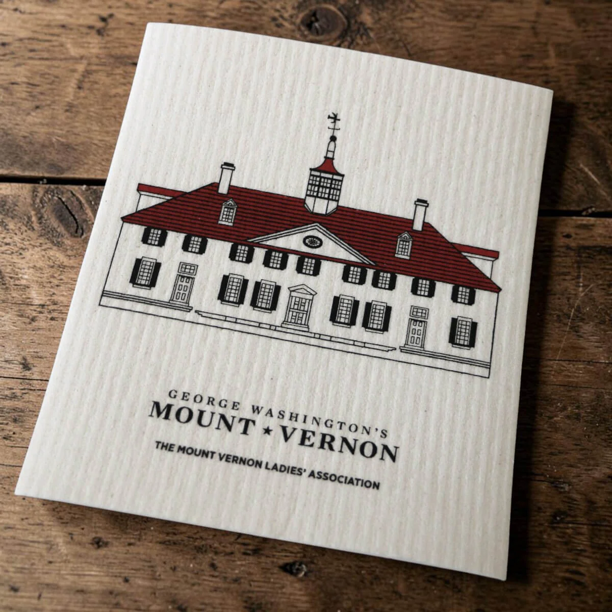 Eco-friendly Swedish Dish Cloth - George Washington's Mount Vernon - Image 2